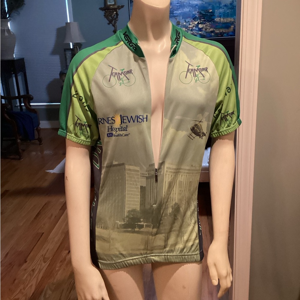 Green Cycling Short Sleeve Tee
